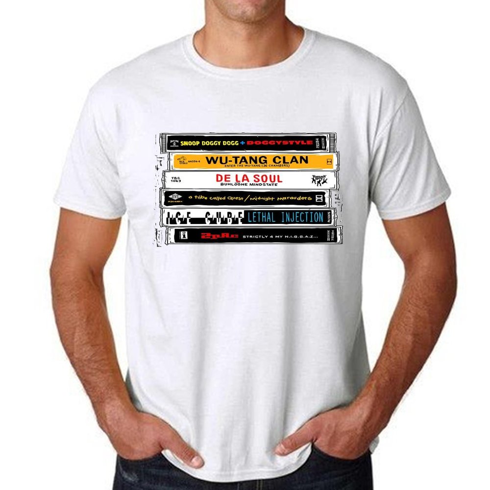 Snoop Dogg Wu Tang De La Soul 2pac shirt Atcq Ice